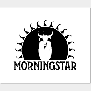 Morningstar (Black): A Bible Inspired Design Posters and Art